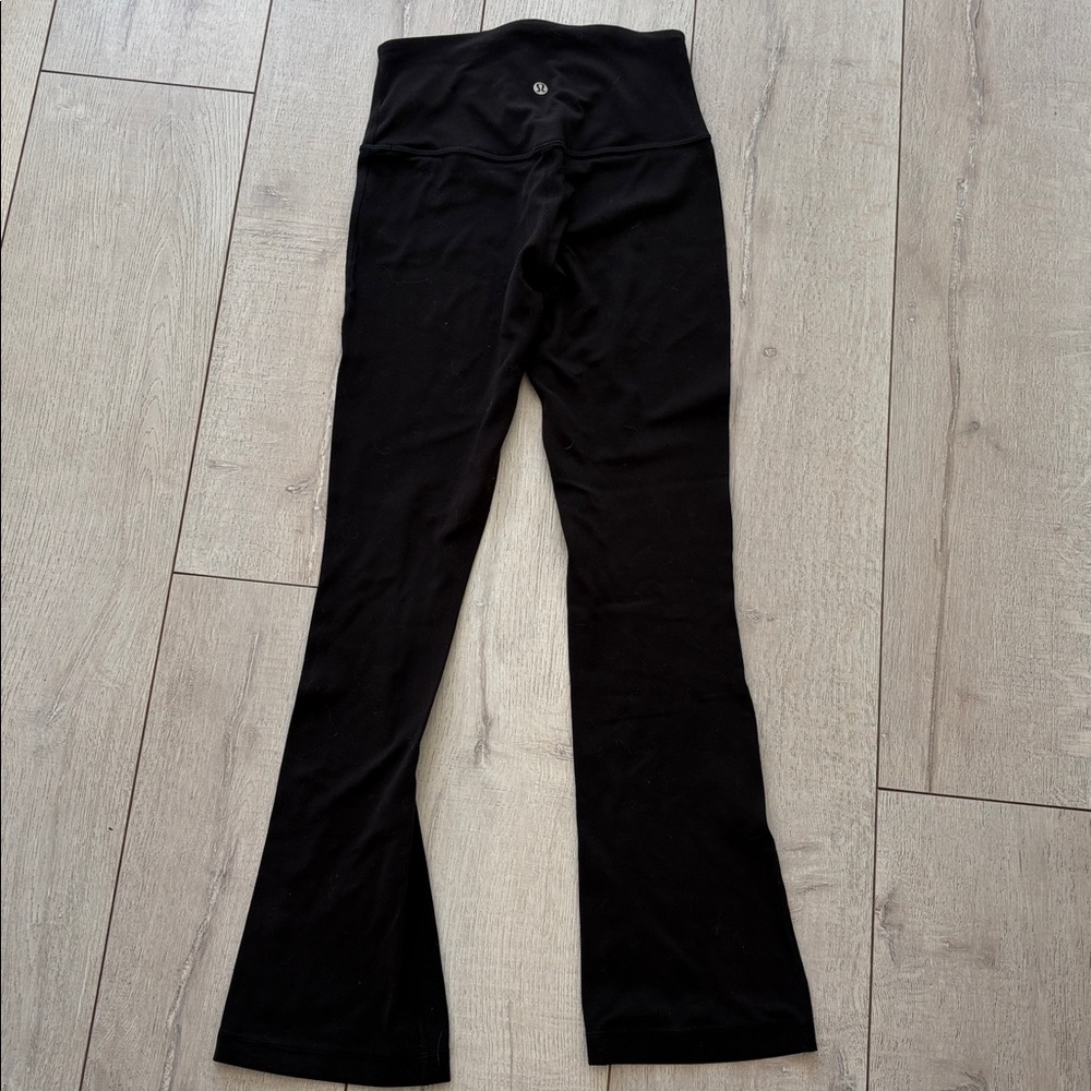 lululemon athletica Black Flare Leggings